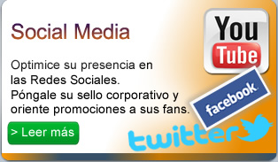 Social Media: Personalice su Fan Page de Facebook. Oriente promociones a sus fans.